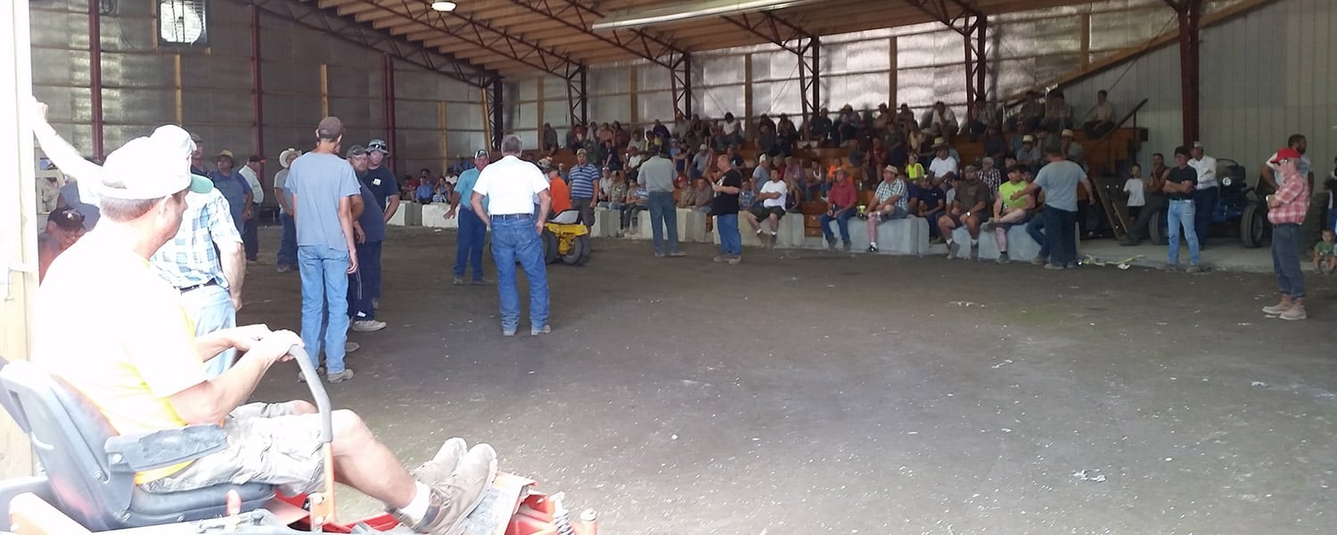 Drive Through Auction Area